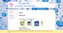 Desktop Screenshot of dieseifenblase.net